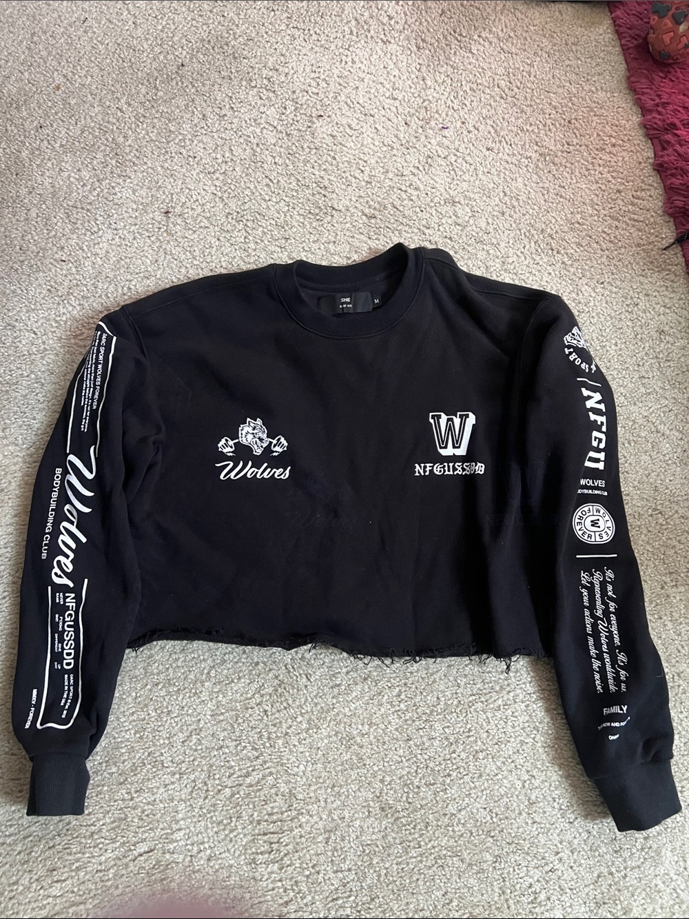 Darc sport SHE crop crewneck
